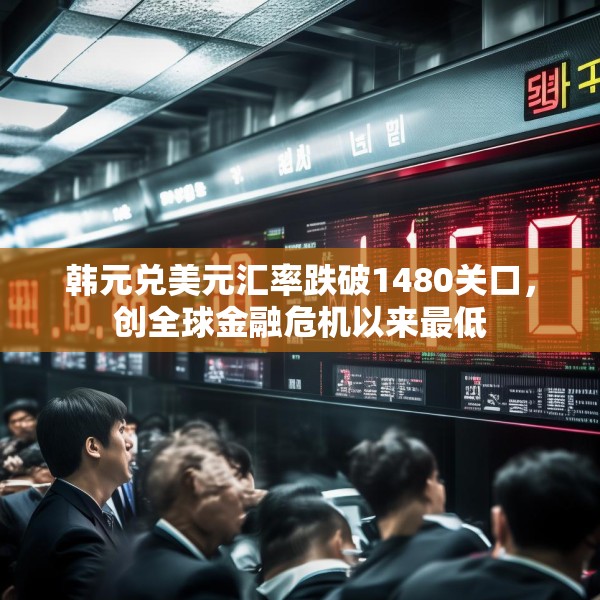 韩元兑美元汇率跌破1480关口，创全球金融危机以来最低