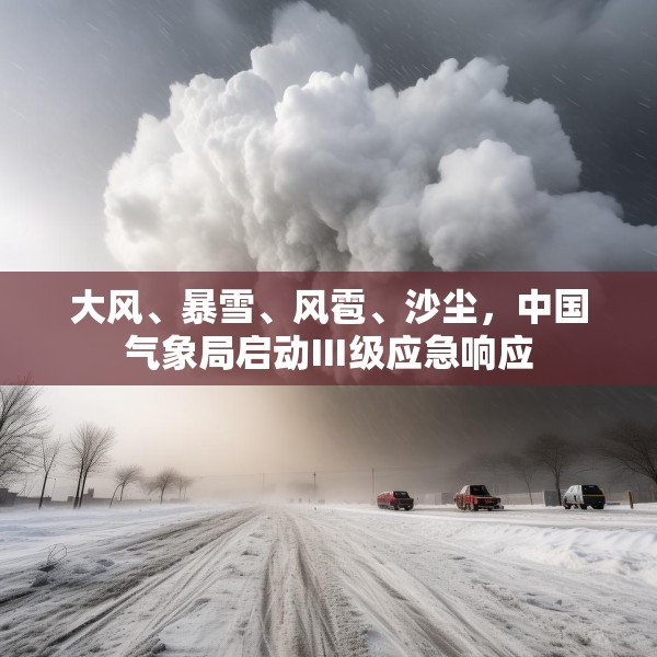 大风、暴雪、风雹、沙尘，中国气象局启动Ⅲ级应急响应