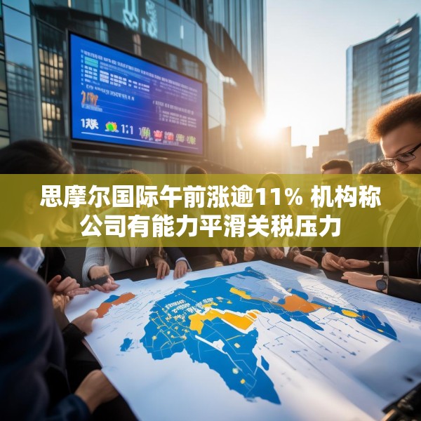 思摩尔国际午前涨逾11% 机构称公司有能力平滑关税压力