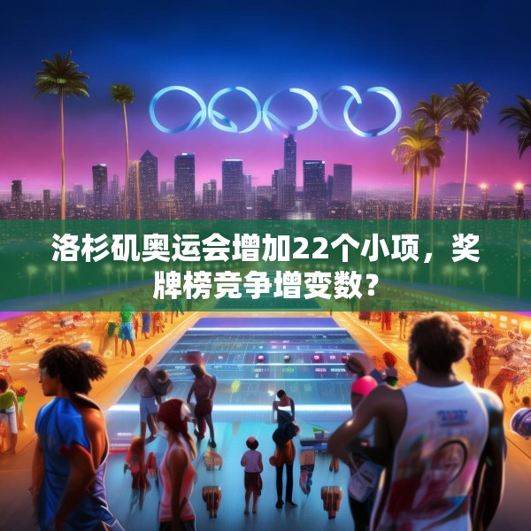 洛杉矶奥运会增加22个小项，奖牌榜竞争增变数？