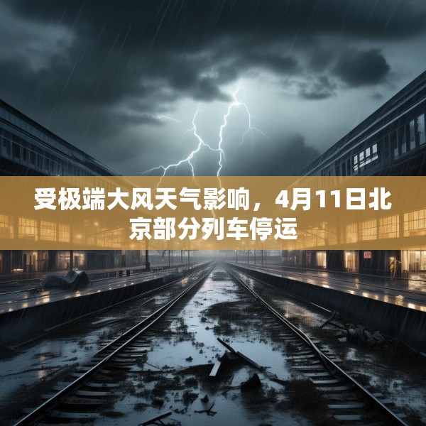 受极端大风天气影响，4月11日北京部分列车停运