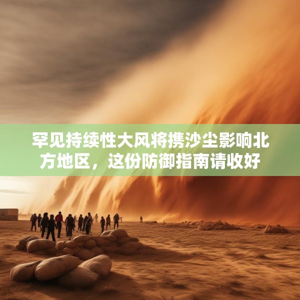 罕见持续性大风将携沙尘影响北方地区，这份防御指南请收好