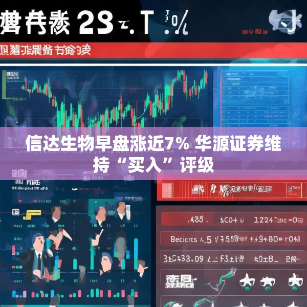 信达生物早盘涨近7% 华源证券维持“买入”评级