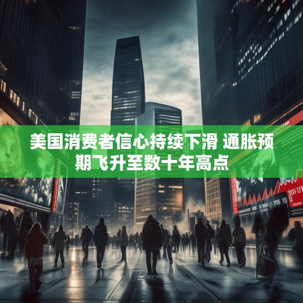 美国消费者信心持续下滑 通胀预期飞升至数十年高点