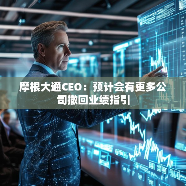 摩根大通CEO：预计会有更多公司撤回业绩指引