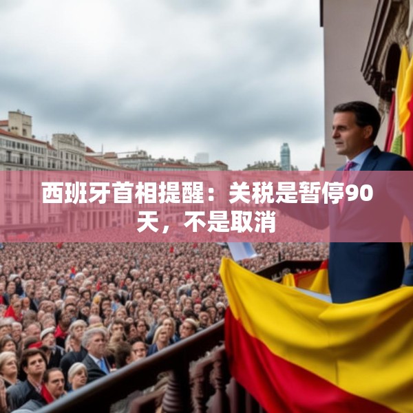 西班牙首相提醒：关税是暂停90天，不是取消