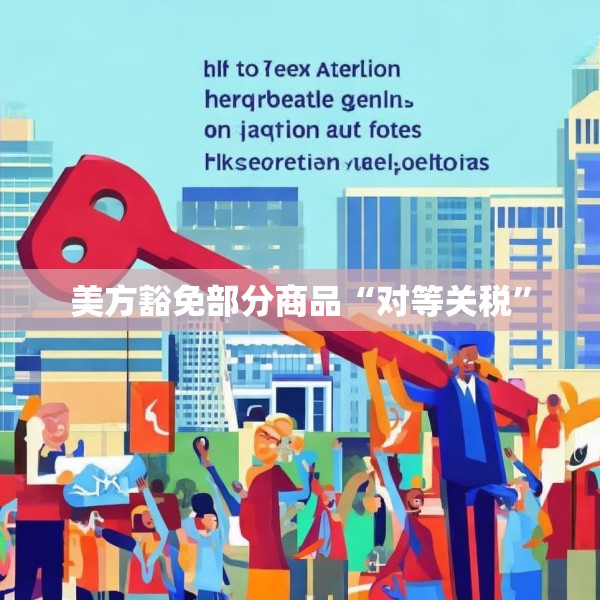 美方豁免部分商品“对等关税”
