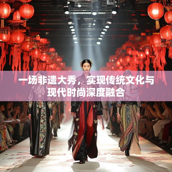一场非遗大秀，实现传统文化与现代时尚深度融合