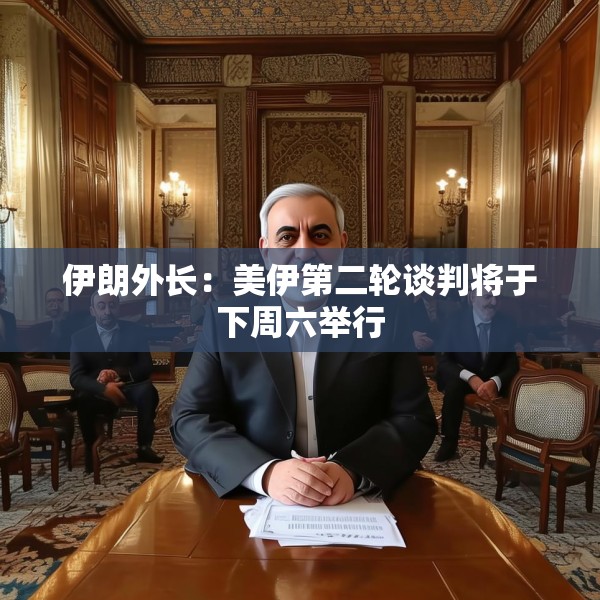 伊朗外长：美伊第二轮谈判将于下周六举行