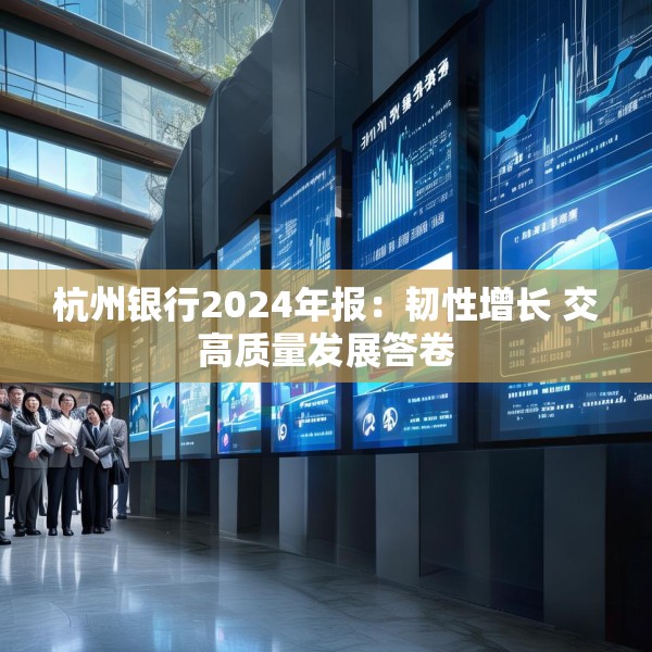 杭州银行2024年报：韧性增长 交高质量发展答卷
