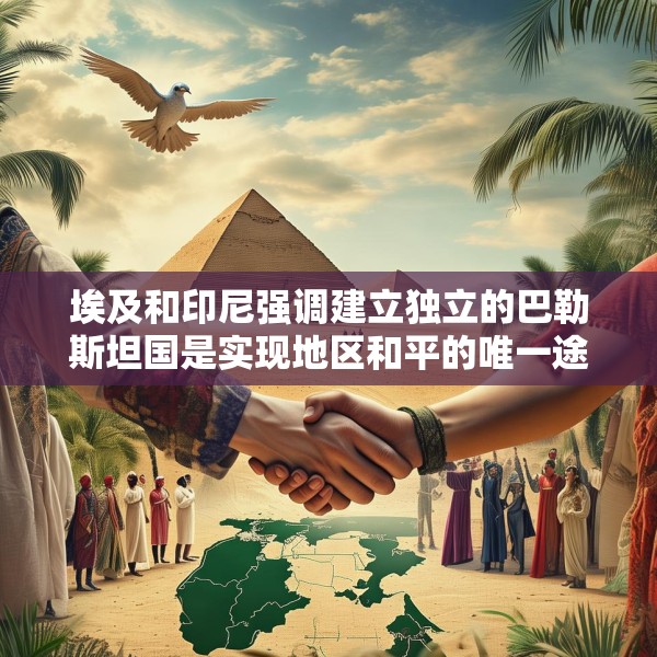 埃及和印尼强调建立独立的巴勒斯坦国是实现地区和平的唯一途径