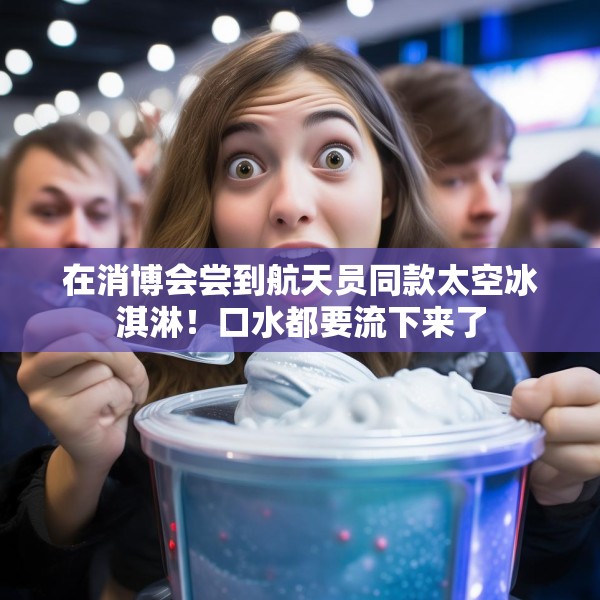 在消博会尝到航天员同款太空冰淇淋！口水都要流下来了