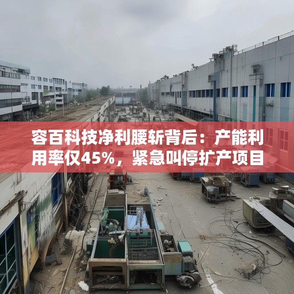 容百科技净利腰斩背后：产能利用率仅45%，紧急叫停扩产项目