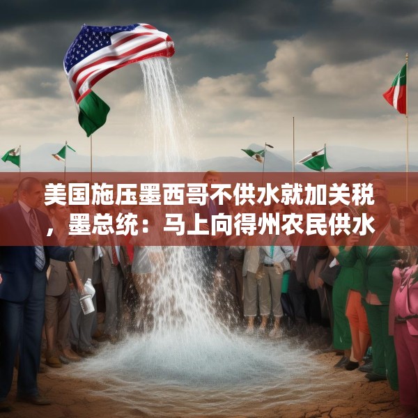 美国施压墨西哥不供水就加关税，墨总统：马上向得州农民供水