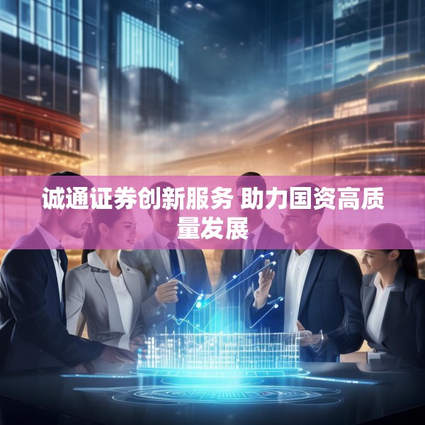 诚通证券创新服务 助力国资高质量发展