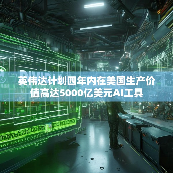英伟达计划四年内在美国生产价值高达5000亿美元AI工具