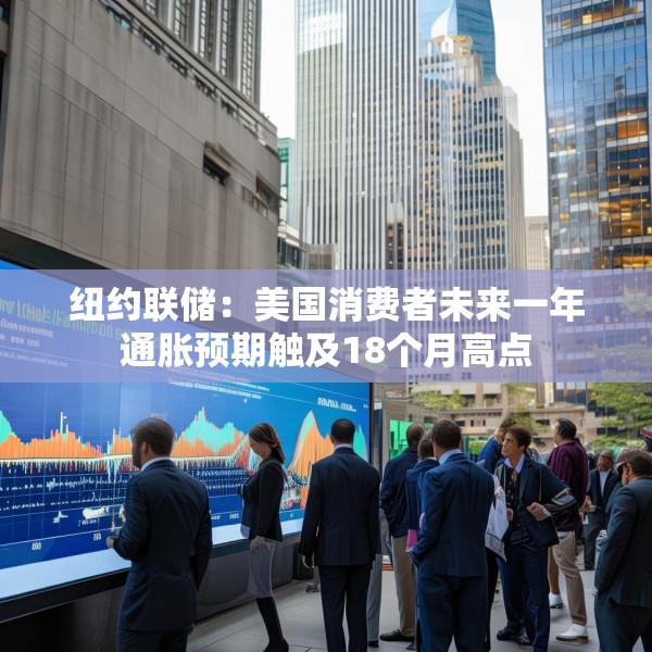 纽约联储：美国消费者未来一年通胀预期触及18个月高点