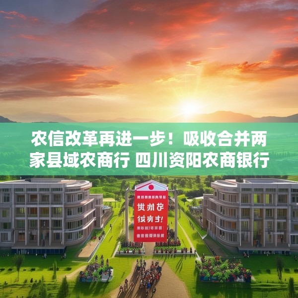 农信改革再进一步！吸收合并两家县域农商行 四川资阳农商银行组建市级统一法人银行