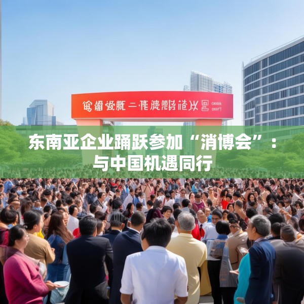 东南亚企业踊跃参加“消博会”：与中国机遇同行