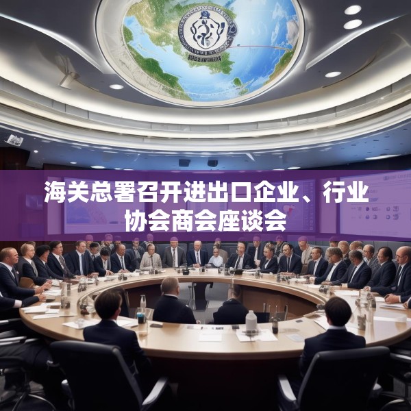 海关总署召开进出口企业、行业协会商会座谈会