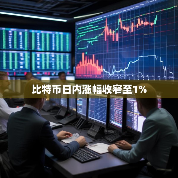 比特币日内涨幅收窄至1%