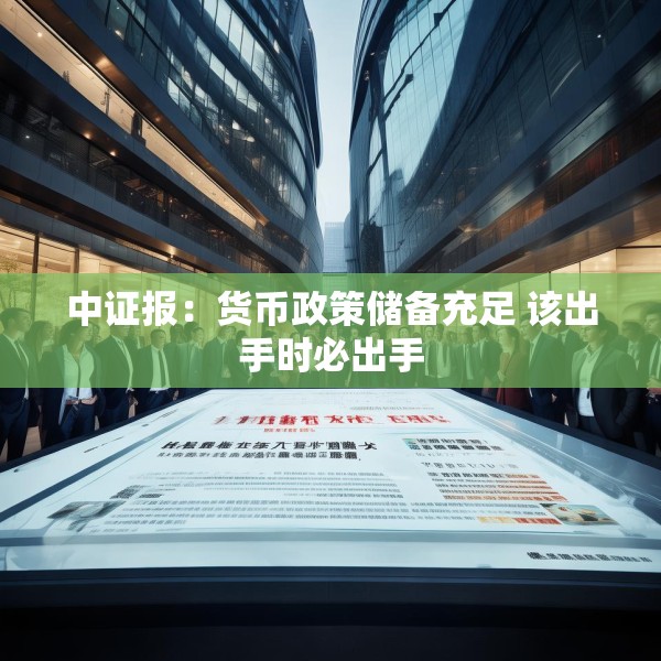中证报：货币政策储备充足 该出手时必出手