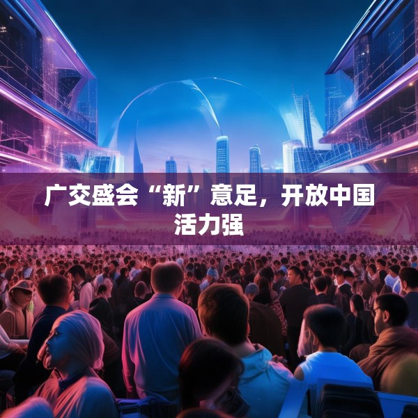广交盛会“新”意足，开放中国活力强