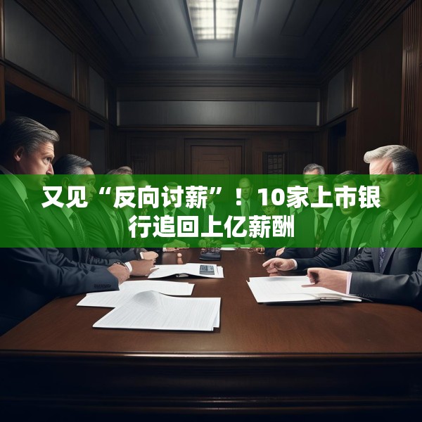 又见“反向讨薪”！10家上市银行追回上亿薪酬