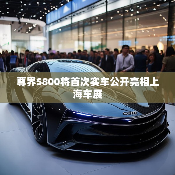 尊界S800将首次实车公开亮相上海车展