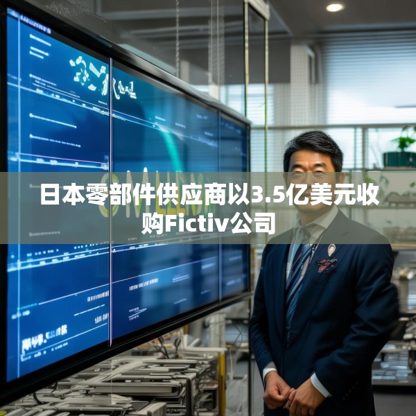 日本零部件供应商以3.5亿美元收购Fictiv公司