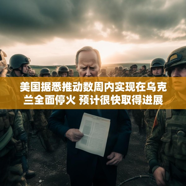 美国据悉推动数周内实现在乌克兰全面停火 预计很快取得进展