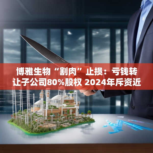 博雅生物“割肉”止损：亏钱转让子公司80%股权 2024年斥资近5亿元增资扩股