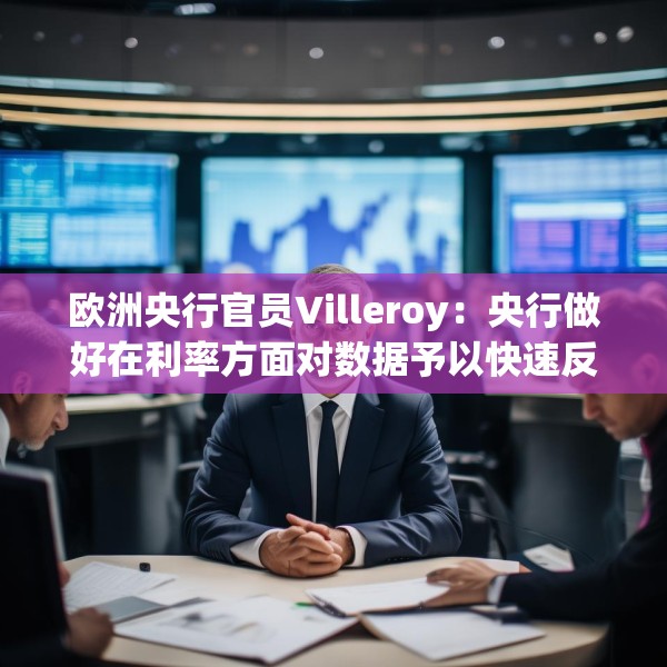 欧洲央行官员Villeroy：央行做好在利率方面对数据予以快速反应的准备
