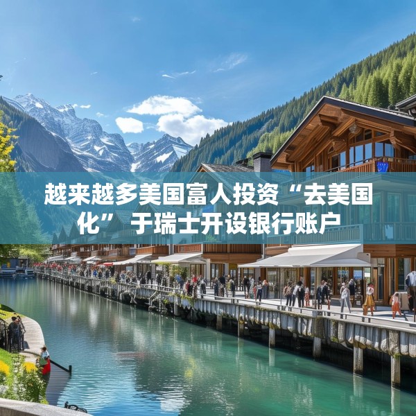 越来越多美国富人投资“去美国化” 于瑞士开设银行账户