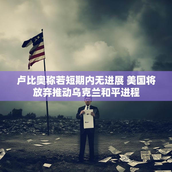卢比奥称若短期内无进展 美国将放弃推动乌克兰和平进程