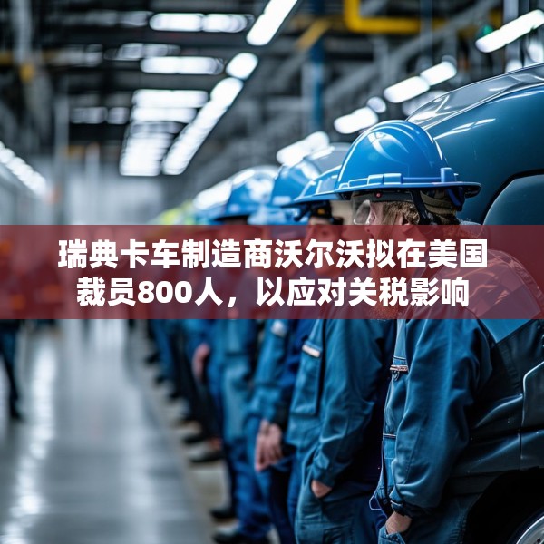 瑞典卡车制造商沃尔沃拟在美国裁员800人，以应对关税影响