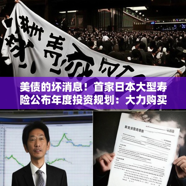 美债的坏消息！首家日本大型寿险公布年度投资规划：大力购买日本超长债，考虑缩减外债