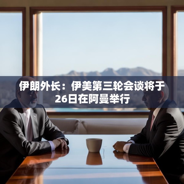 伊朗外长：伊美第三轮会谈将于26日在阿曼举行