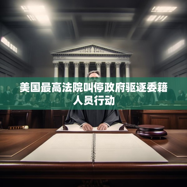 美国最高法院叫停政府驱逐委籍人员行动