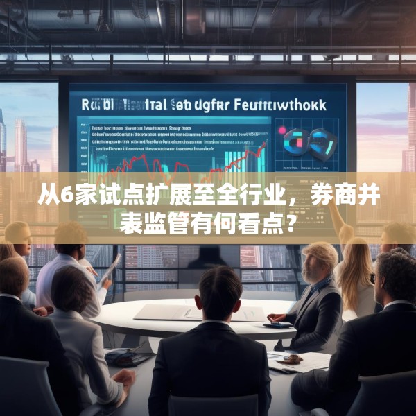 从6家试点扩展至全行业，券商并表监管有何看点？