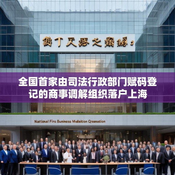 全国首家由司法行政部门赋码登记的商事调解组织落户上海