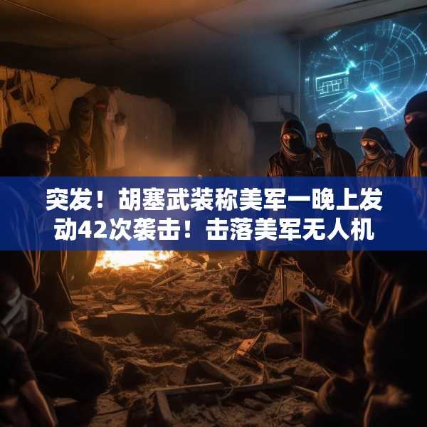 突发！胡塞武装称美军一晚上发动42次袭击！击落美军无人机