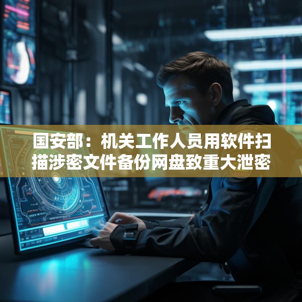 国安部：机关工作人员用软件扫描涉密文件备份网盘致重大泄密