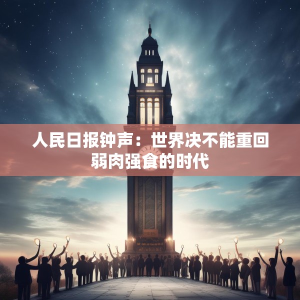 人民日报钟声：世界决不能重回弱肉强食的时代