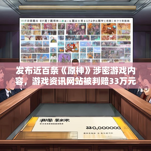发布近百条《原神》涉密游戏内容，游戏资讯网站被判赔33万元