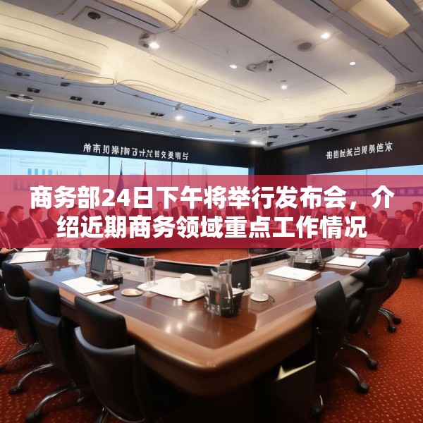 商务部24日下午将举行发布会，介绍近期商务领域重点工作情况