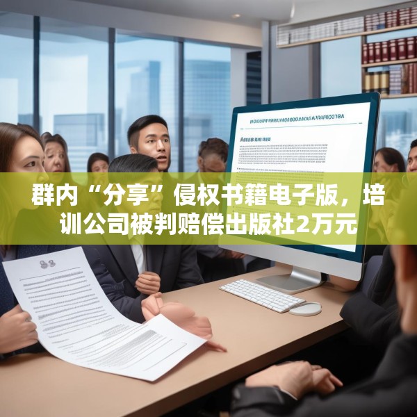 群内“分享”侵权书籍电子版，培训公司被判赔偿出版社2万元