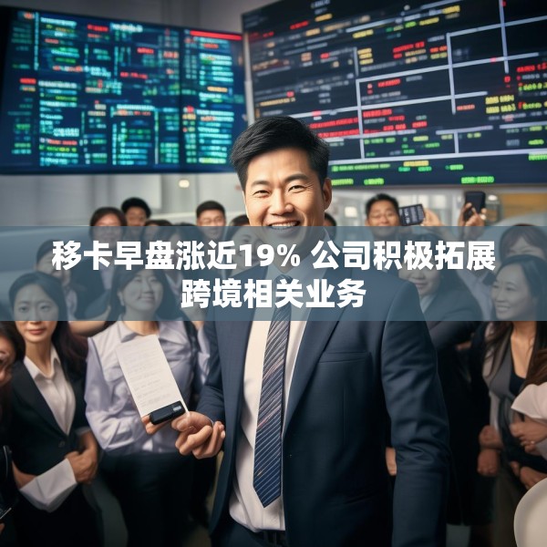 移卡早盘涨近19% 公司积极拓展跨境相关业务