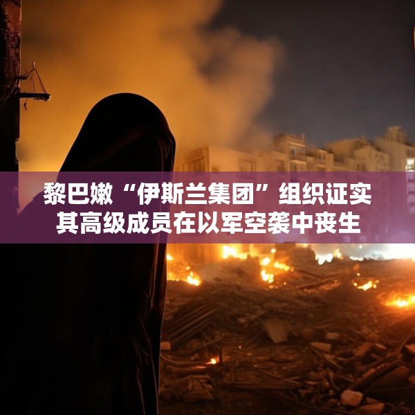 黎巴嫩“伊斯兰集团”组织证实其高级成员在以军空袭中丧生