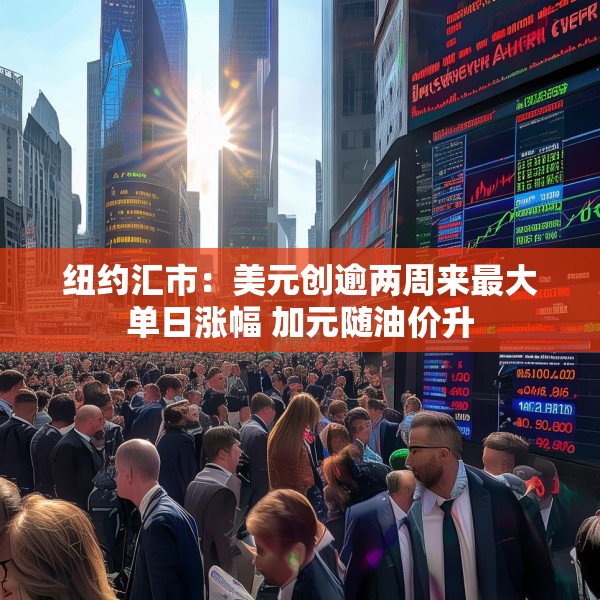 纽约汇市：美元创逾两周来最大单日涨幅 加元随油价升